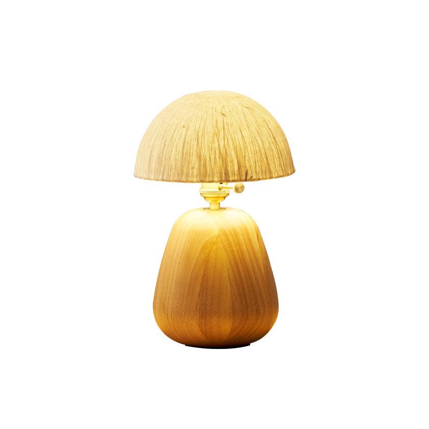 Percy Oak Table Lamp - Image 9