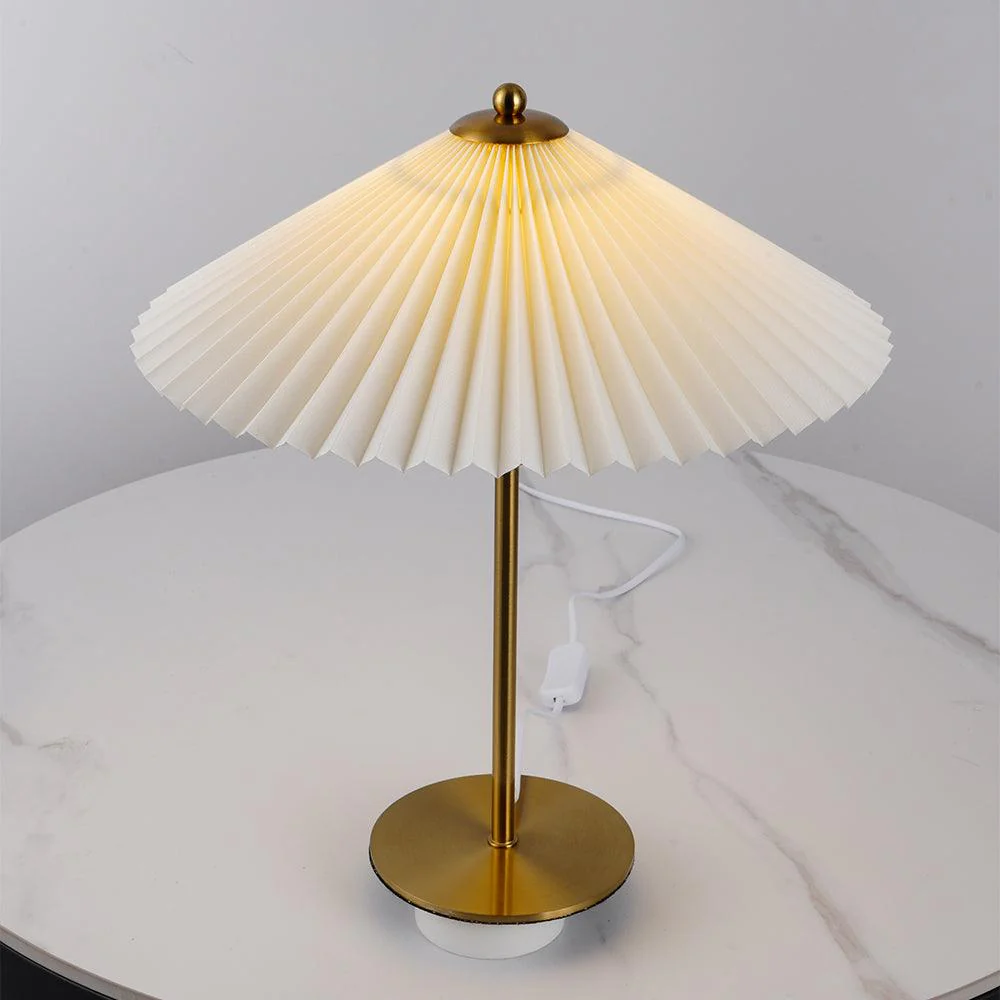 Perla Pleated Table Lamp - Image 10