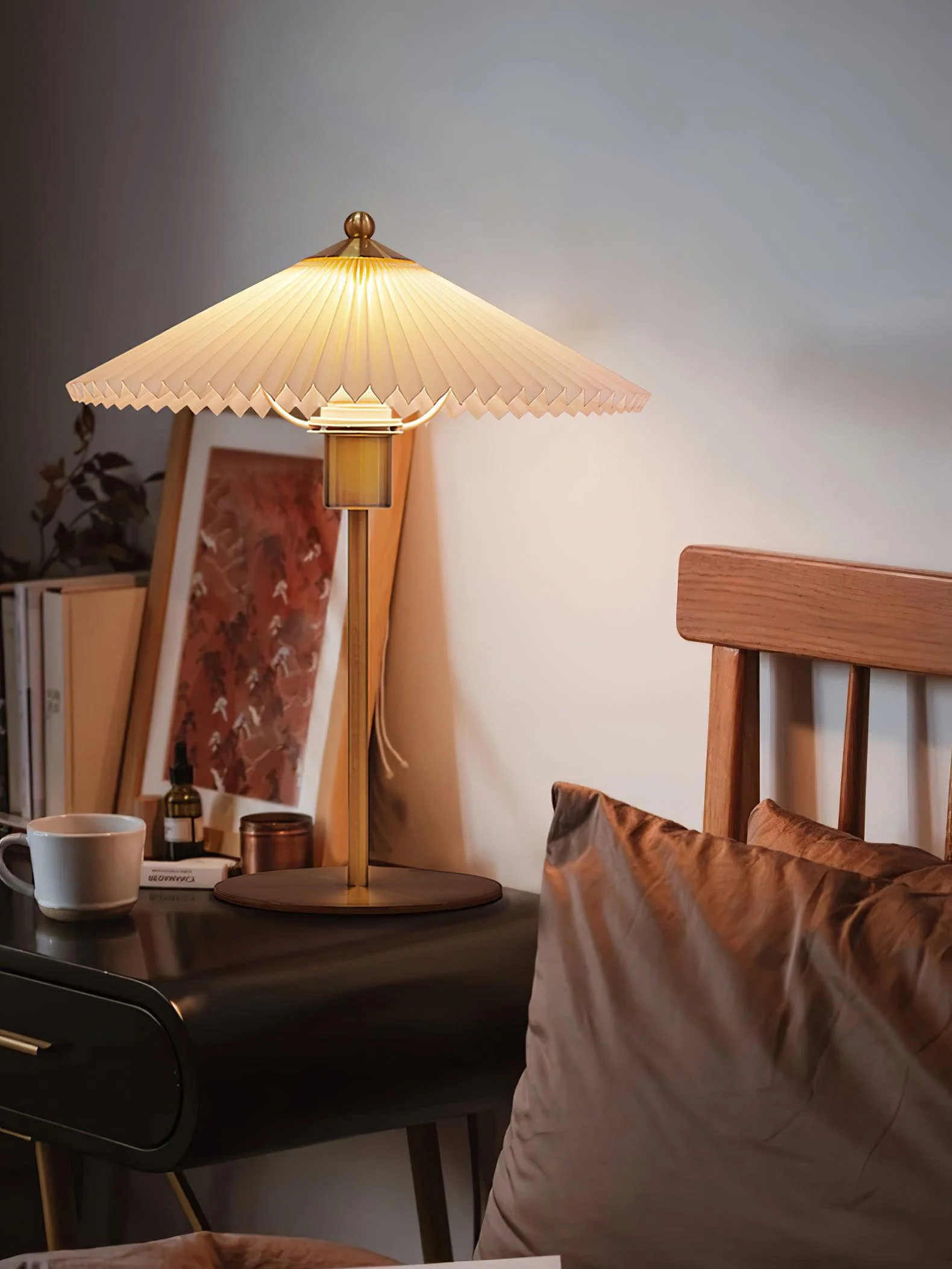 Perla Pleated Table Lamp - Image 16