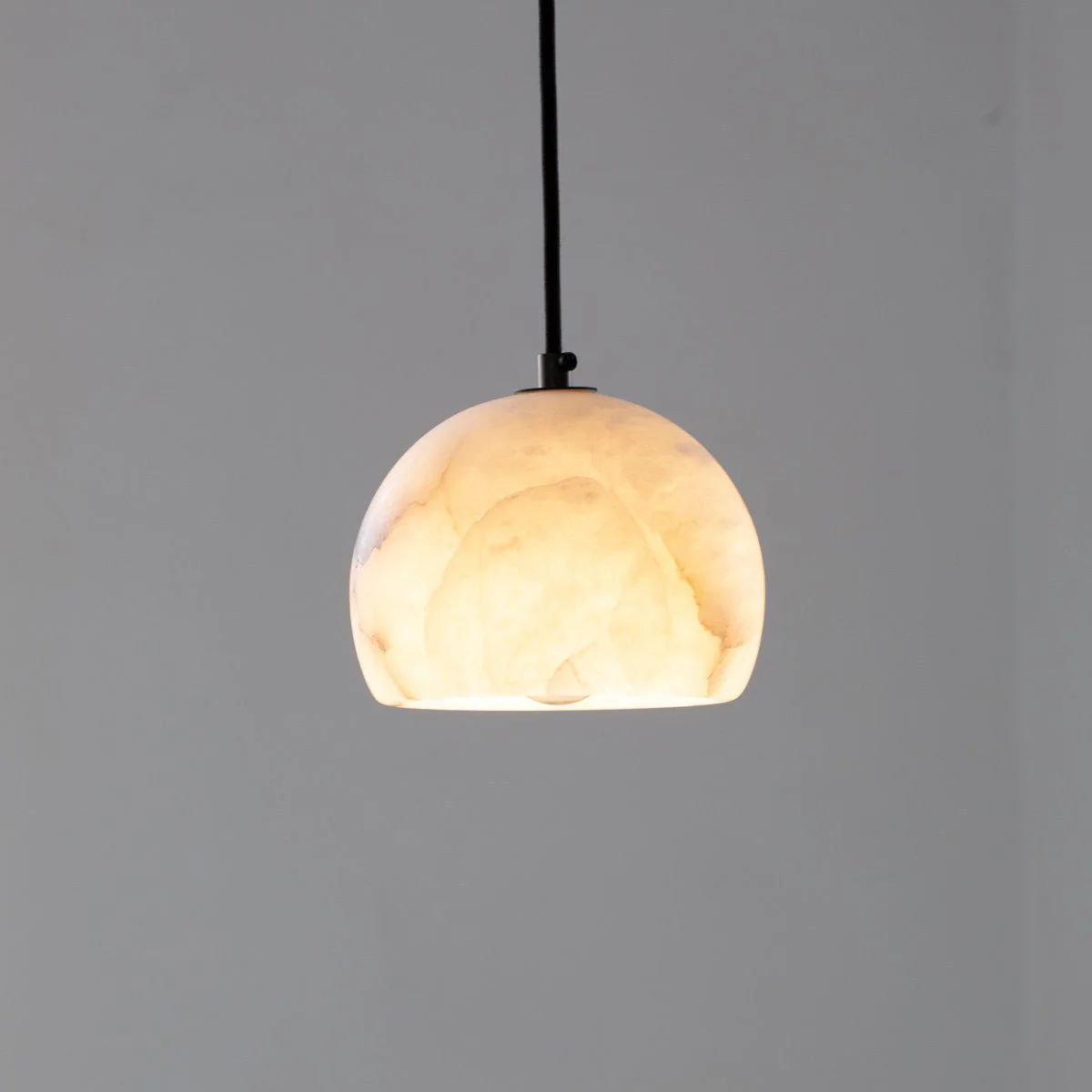 Petal Alabaster Dome Staircase Chandelier - Image 22