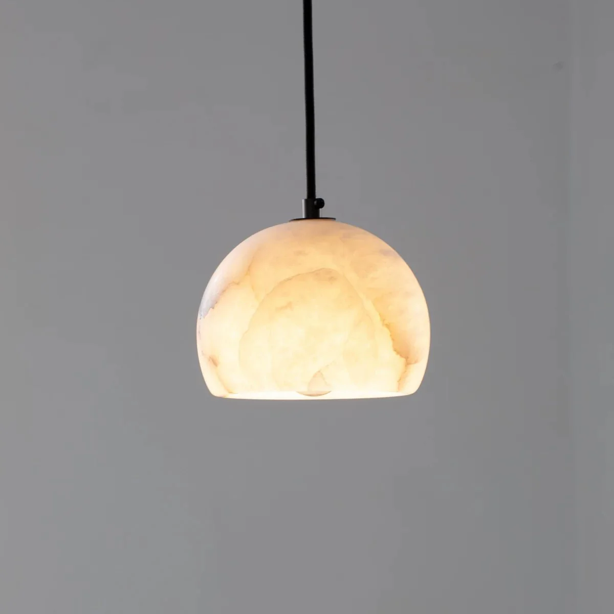 Petal Alabaster Dome Staircase Chandelier - Image 23