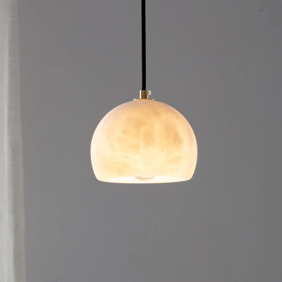 Petal Alabaster Dome Staircase Chandelier - Image 24