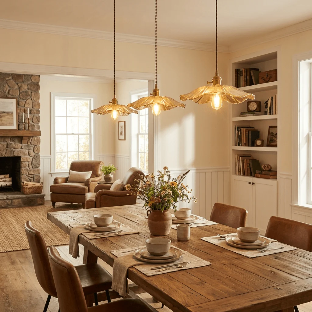 Petaline Trio Pendant Light - Image 10