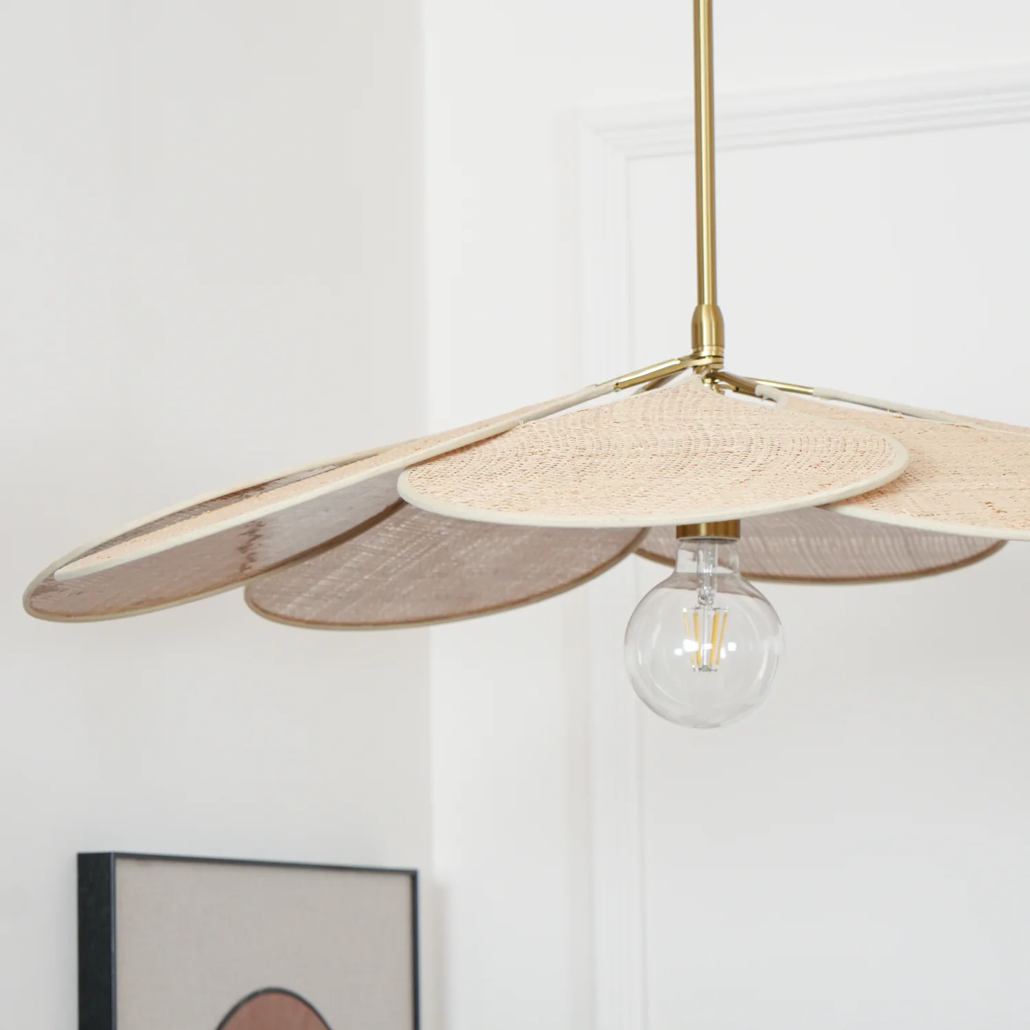 Petals Bloom Rattan Pendant Lamp - Image 27