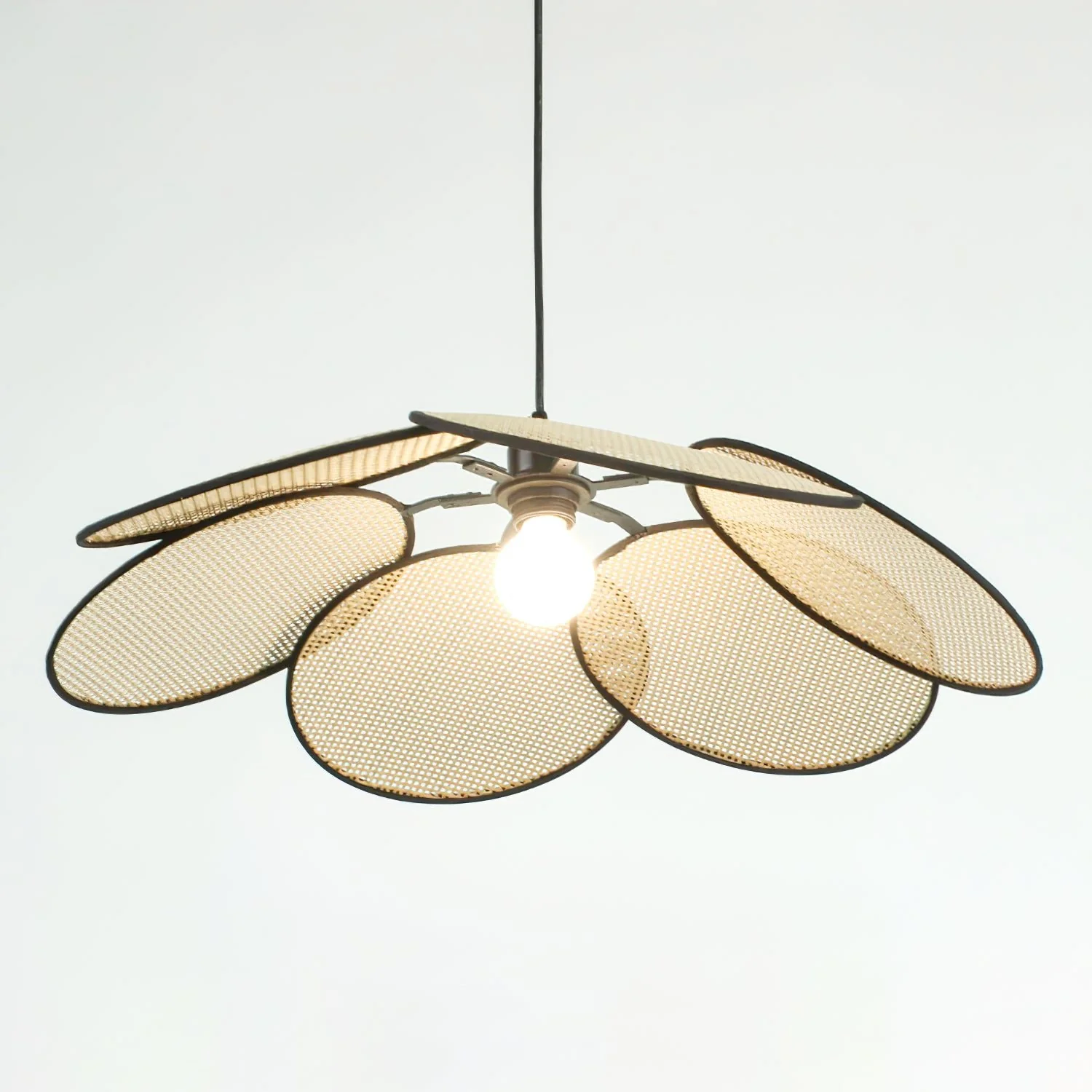 Petals Rattan Pendant Lamp - Image 13