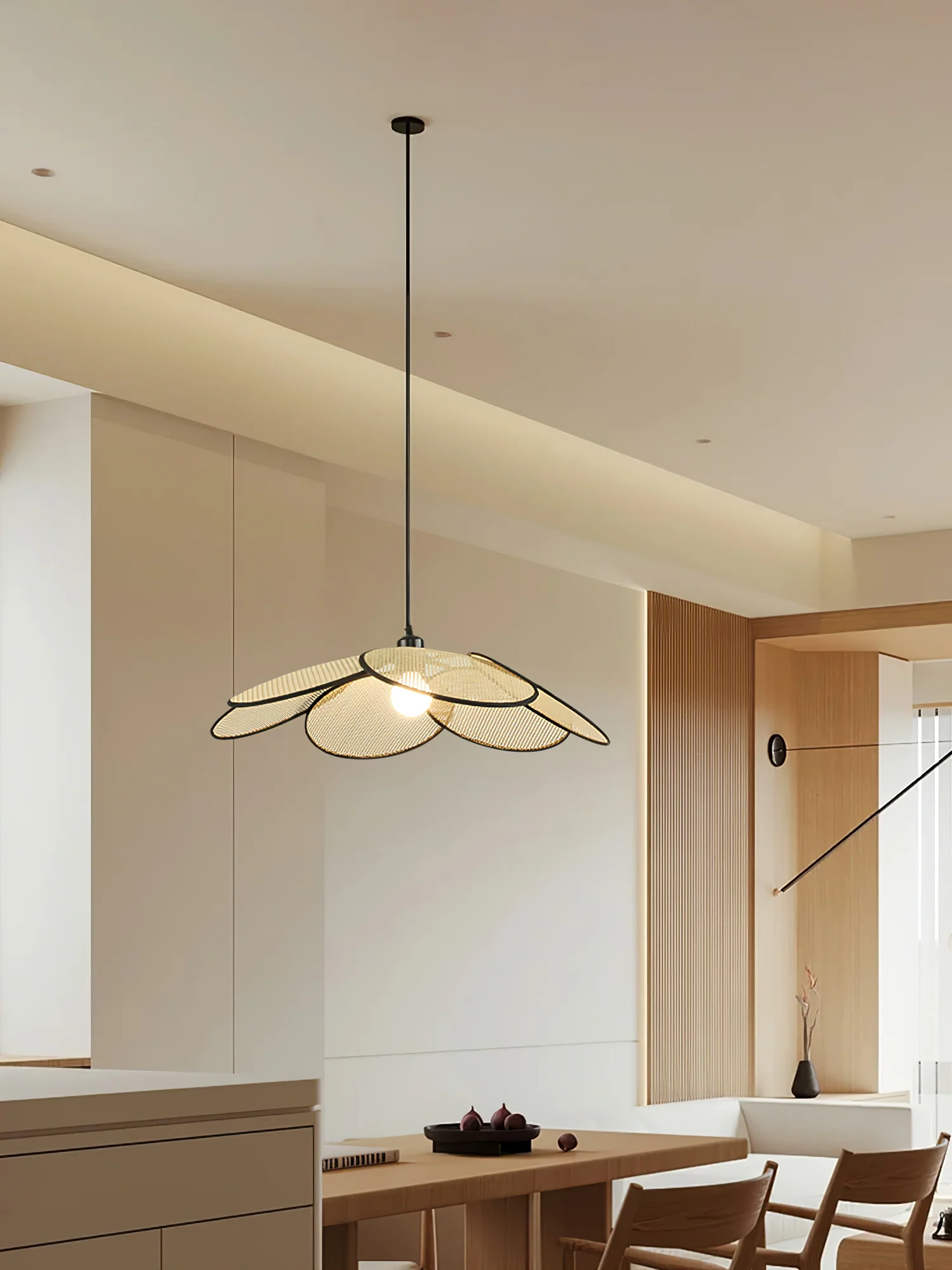 Petals Rattan Pendant Lamp - Image 22