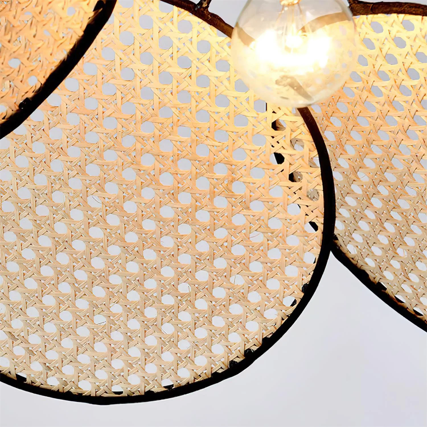 Petals Rattan Pendant Lamp - Image 5