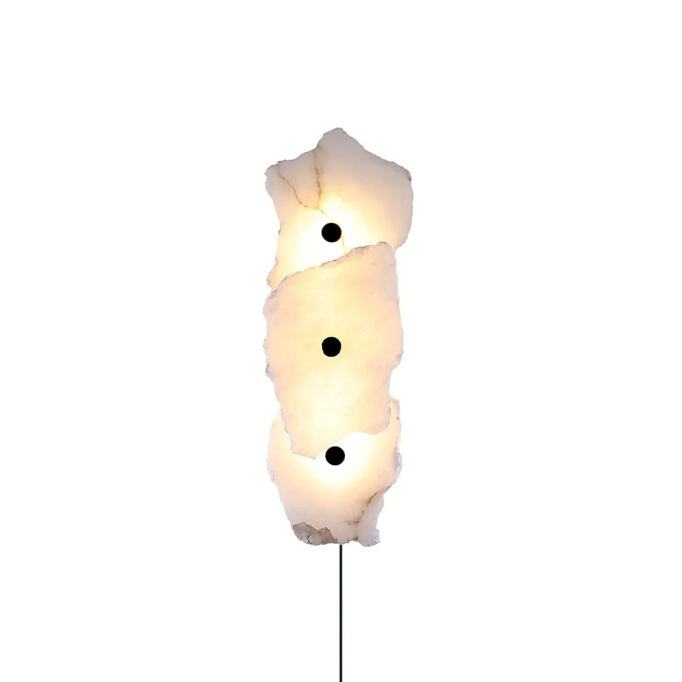 Petra Alabaster Plug-in Wall Lamp - Image 12