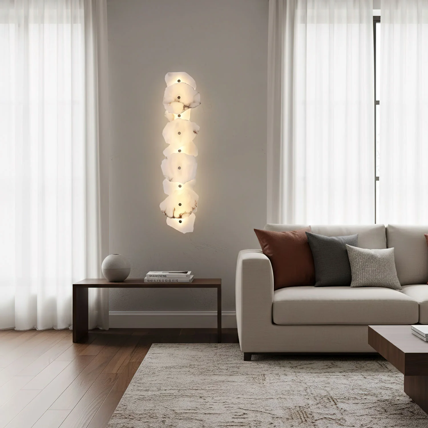 Petra Alabaster Wall Lamp - Image 4