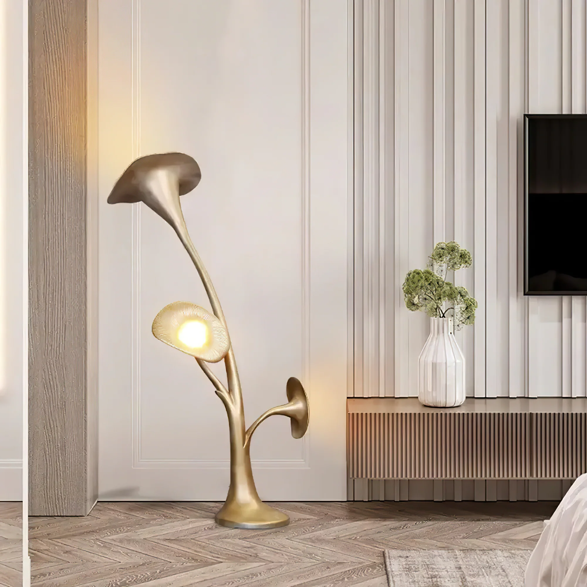 Petunia Sculpture Floor Lamp - Image 11