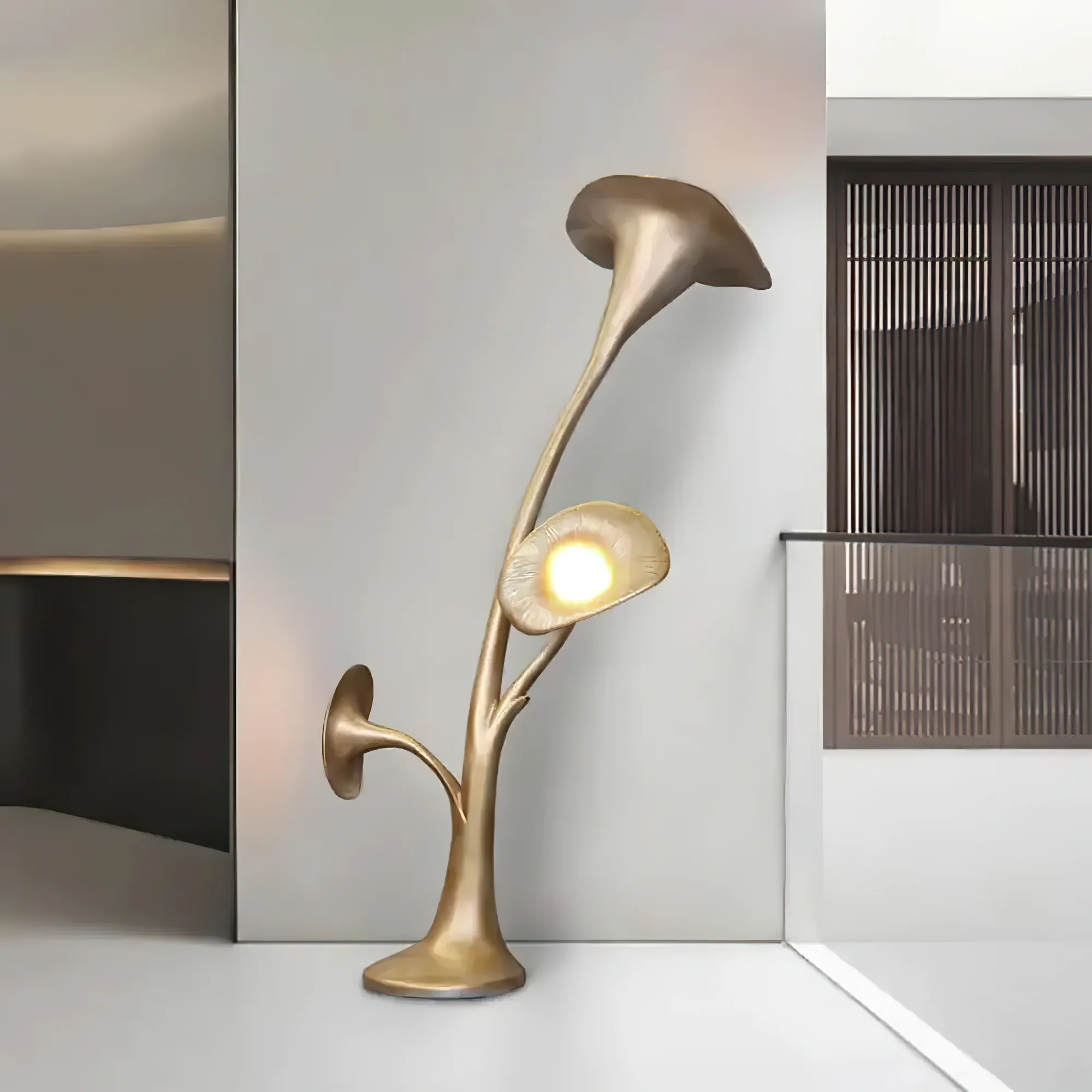 Petunia Sculpture Floor Lamp - Image 2