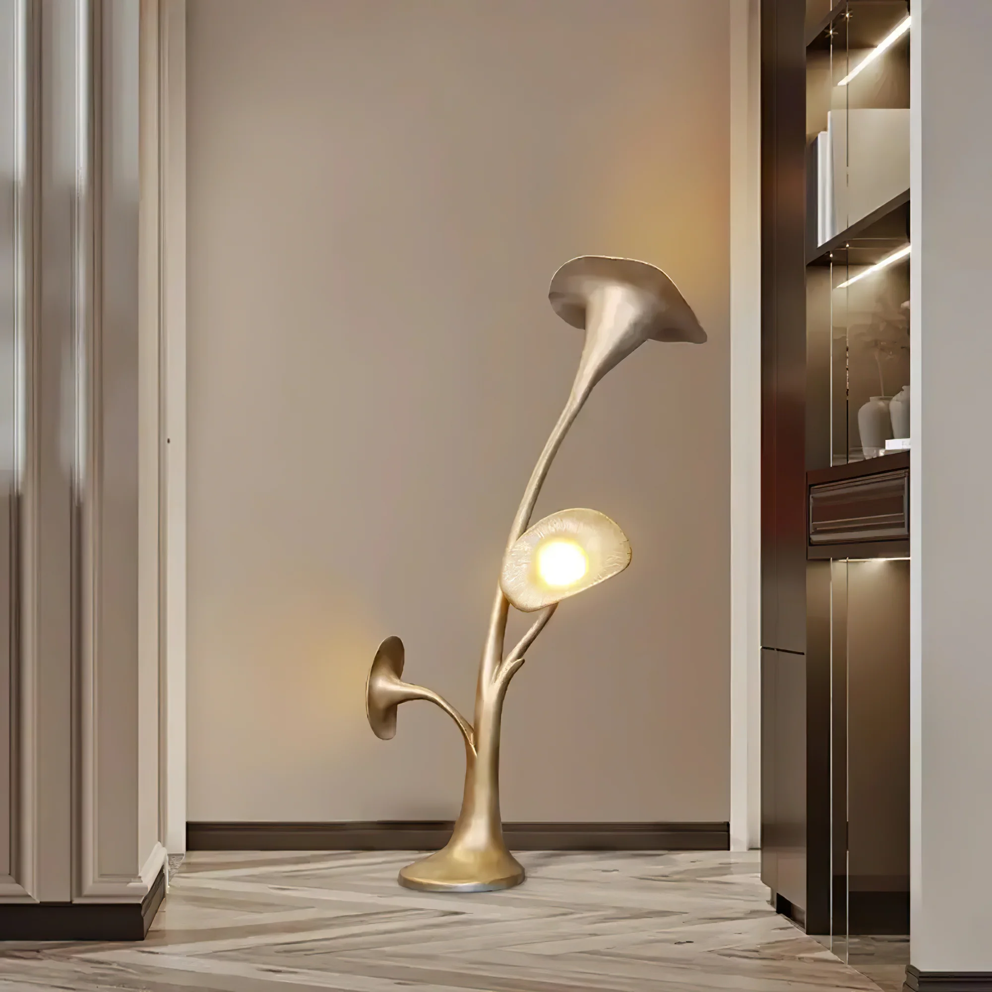 Petunia Sculpture Floor Lamp - Image 5