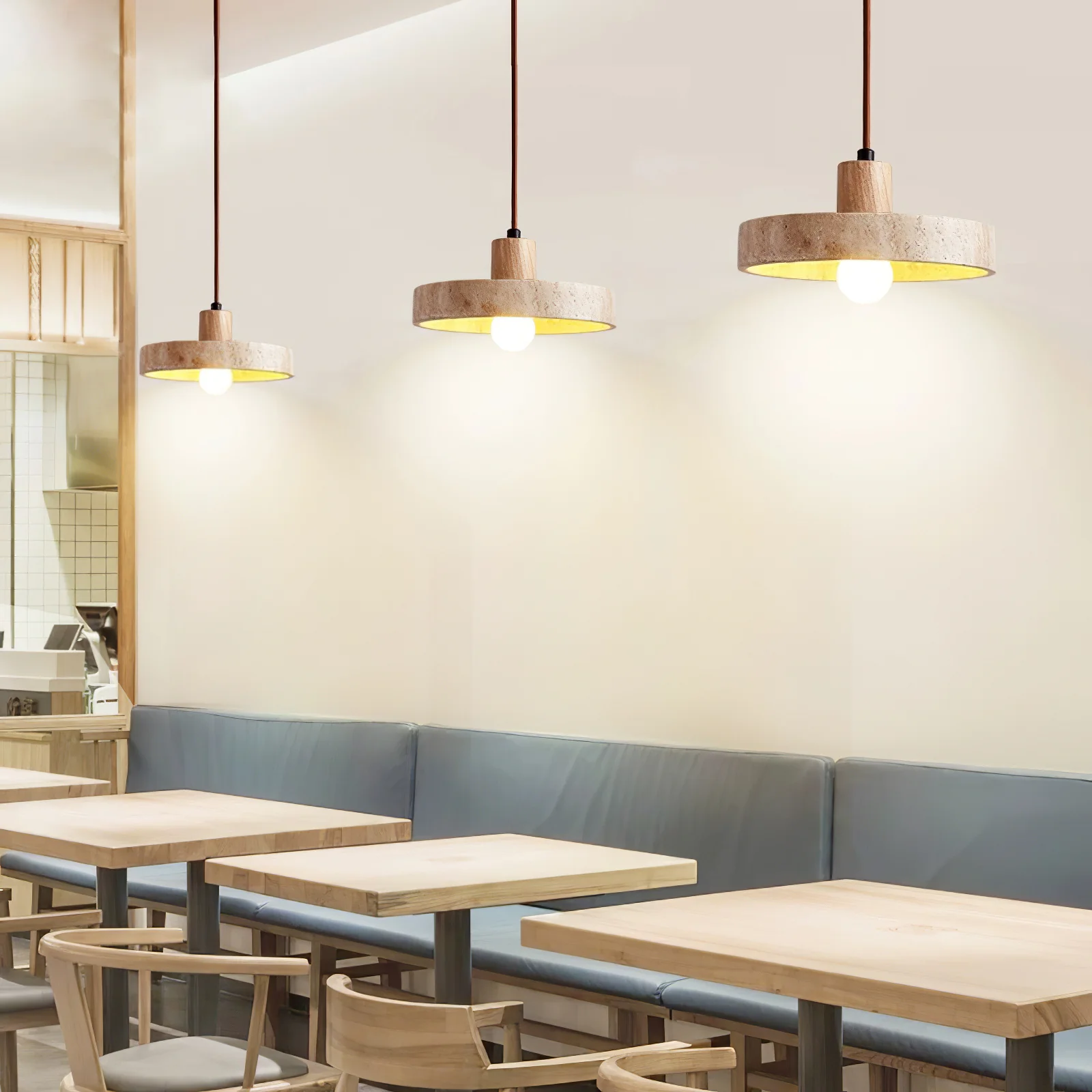 Piedra Travertine Pendant Light - Image 5