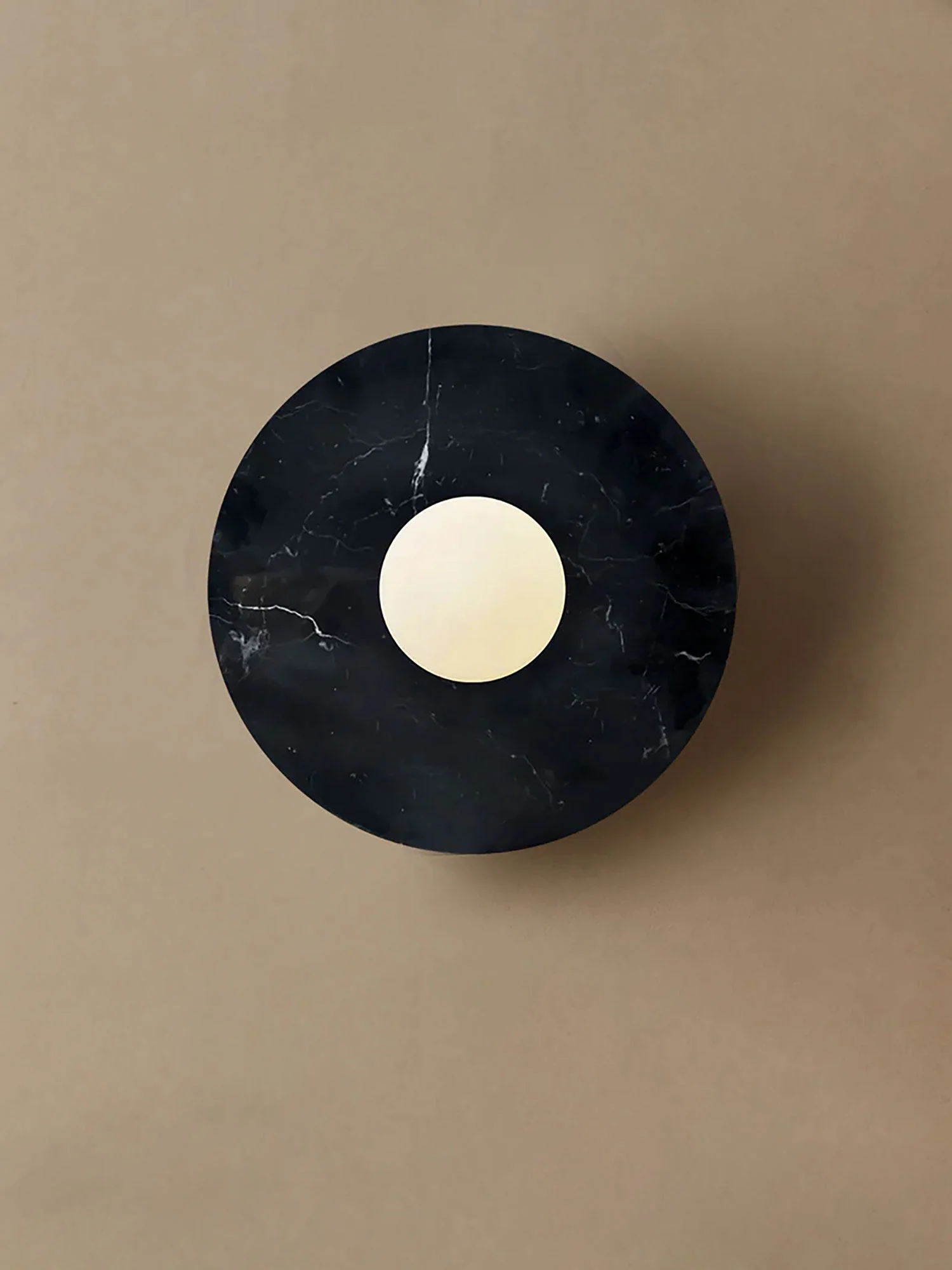 Pietraluna Round Stone Disc Wall Sconce - Image 10