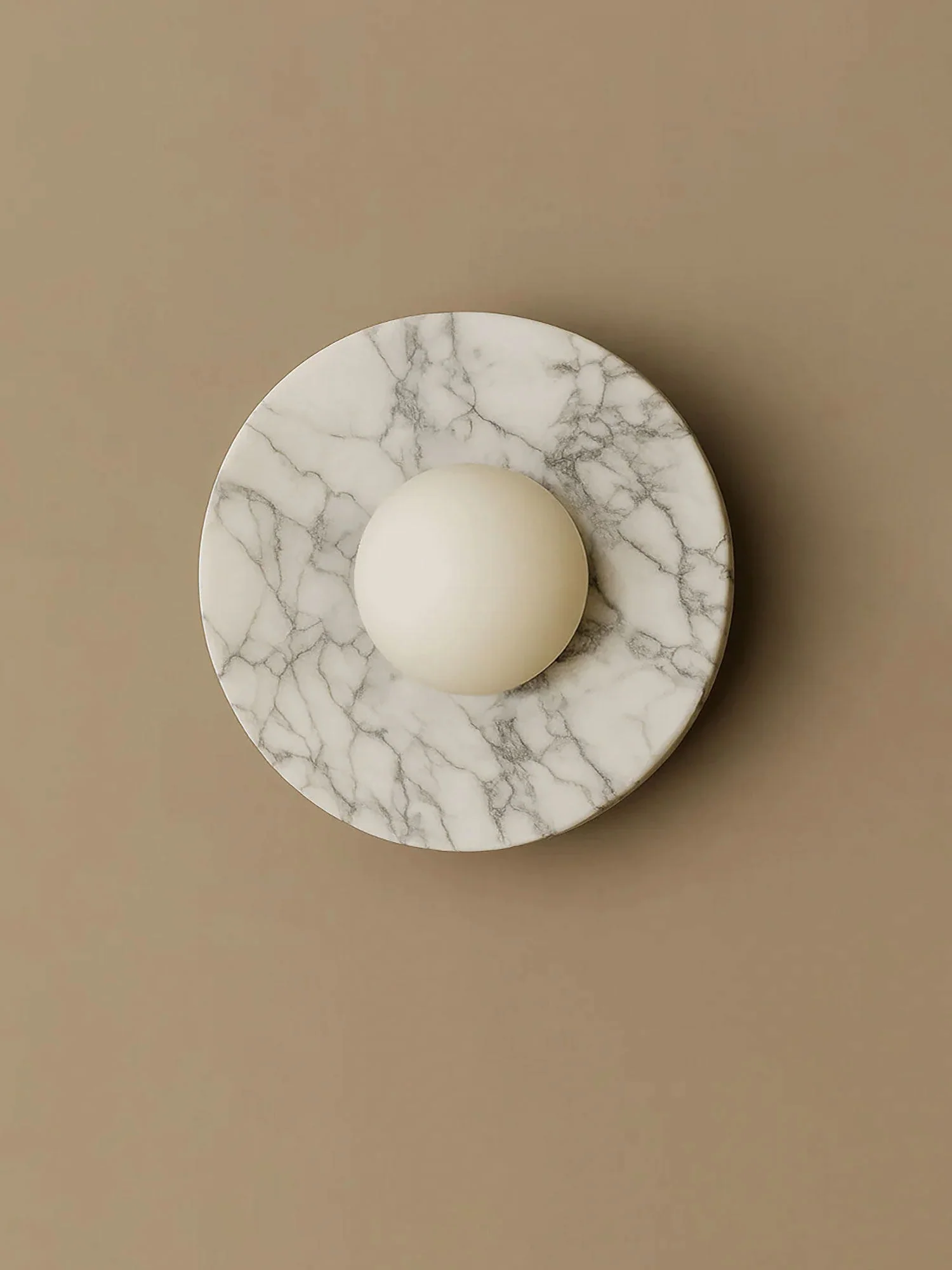 Pietraluna Round Stone Disc Wall Sconce - Image 15