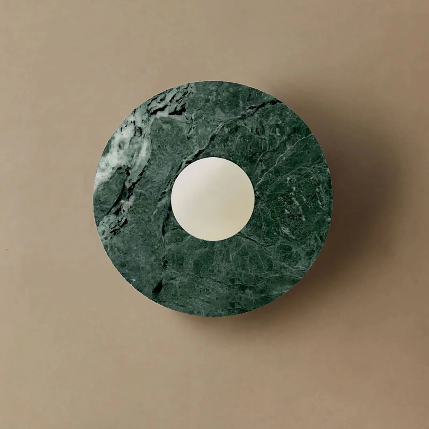 Pietraluna Round Stone Disc Wall Sconce - Image 2
