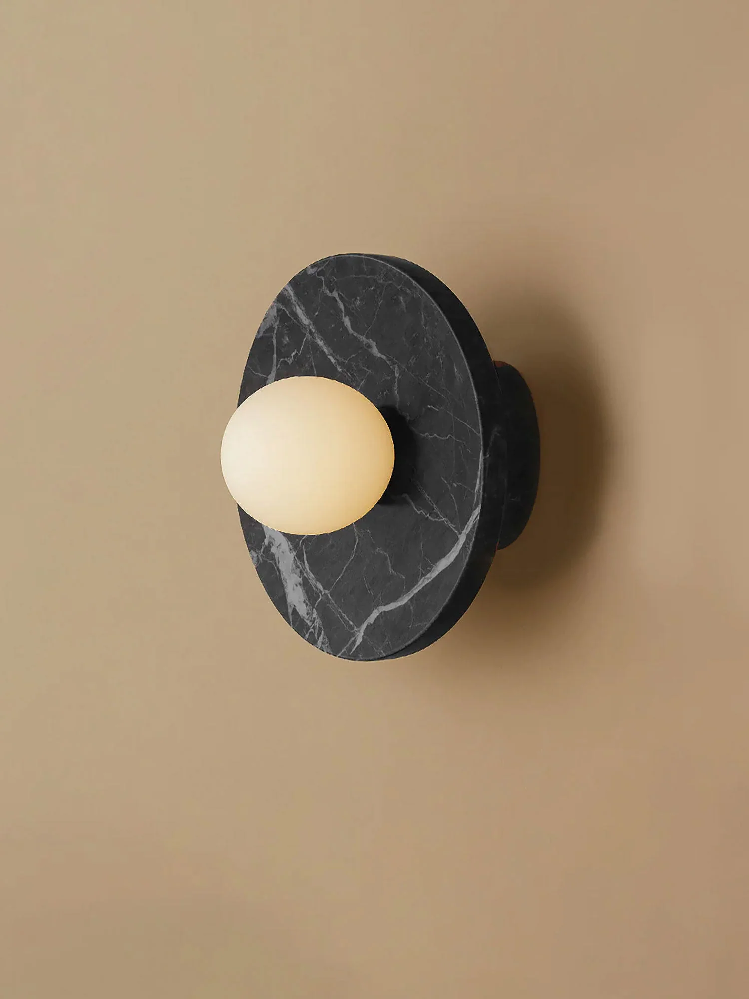 Pietraluna Round Stone Disc Wall Sconce - Image 9