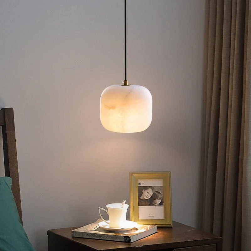 Pillow Alabaster Cluster Chandelier - Image 22