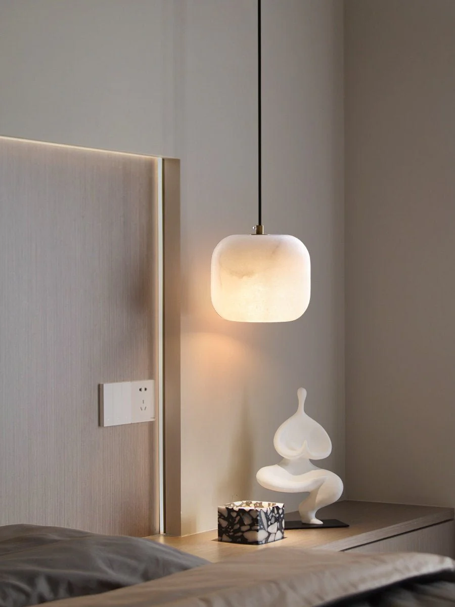 Pillow Alabaster Cluster Chandelier - Image 25