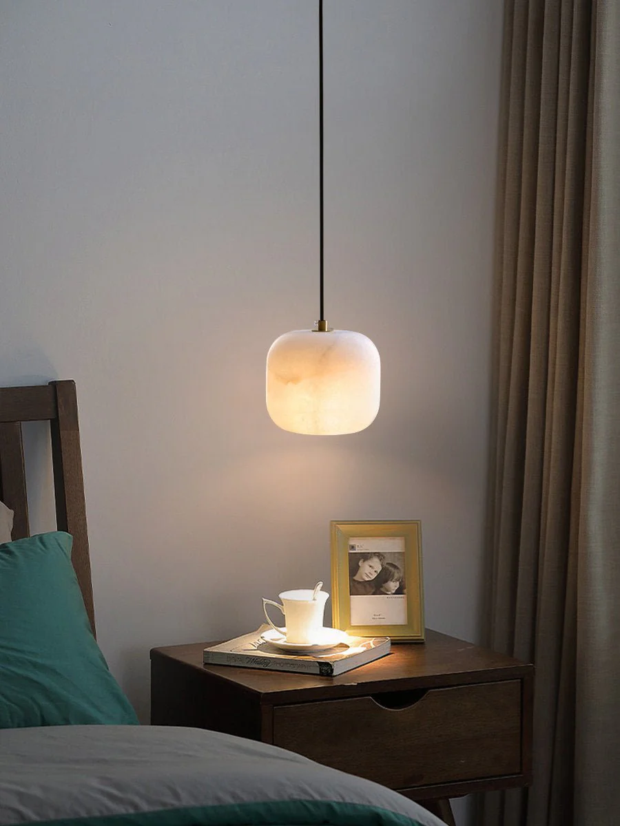 Pillow Alabaster Cluster Chandelier - Image 26