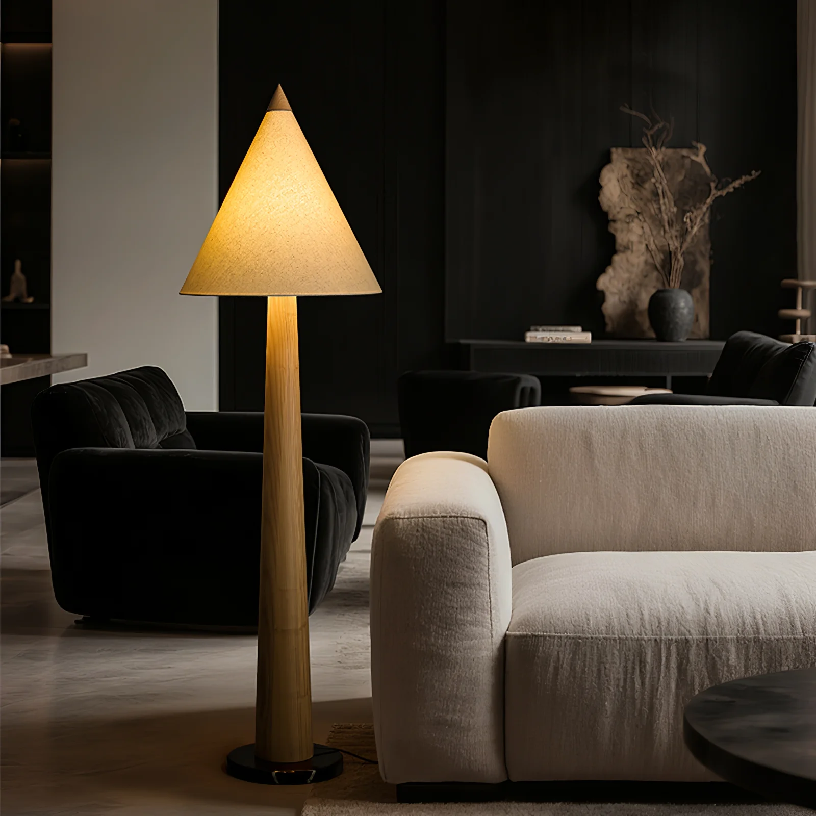 Pinecone Wooden Floor Lamp - Image 11