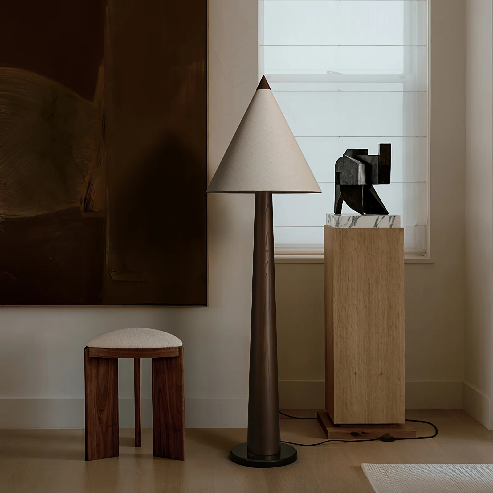 Pinecone Wooden Floor Lamp - Image 16