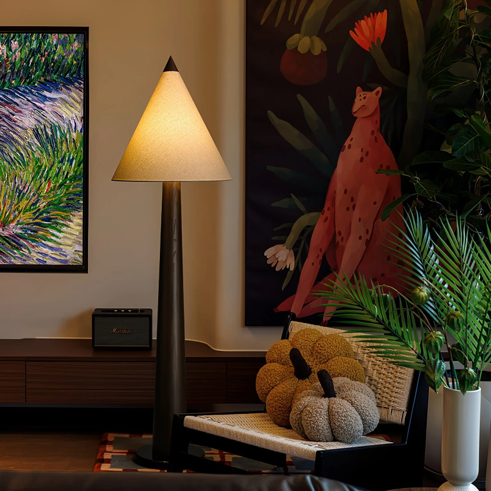 Pinecone Wooden Floor Lamp - Image 18