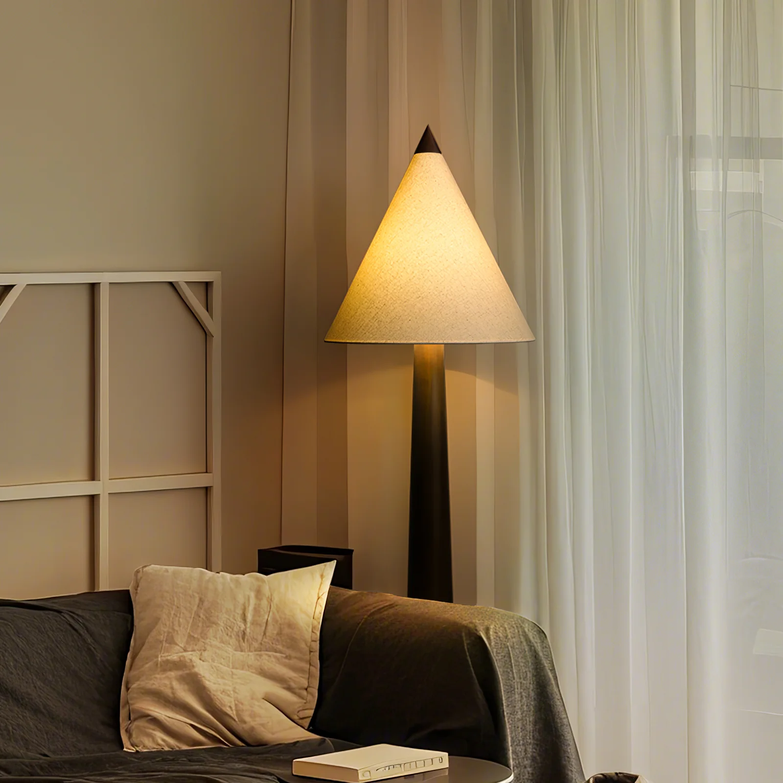 Pinecone Wooden Floor Lamp - Image 4