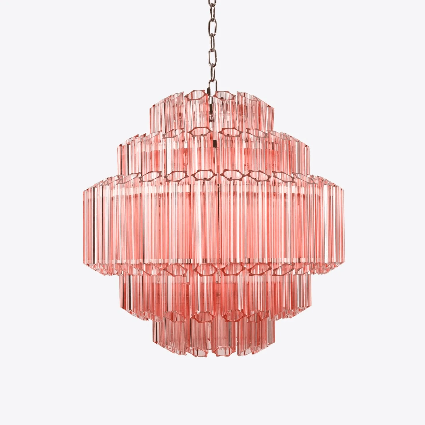 Pink Palermo Murano Chandelier - Image 17