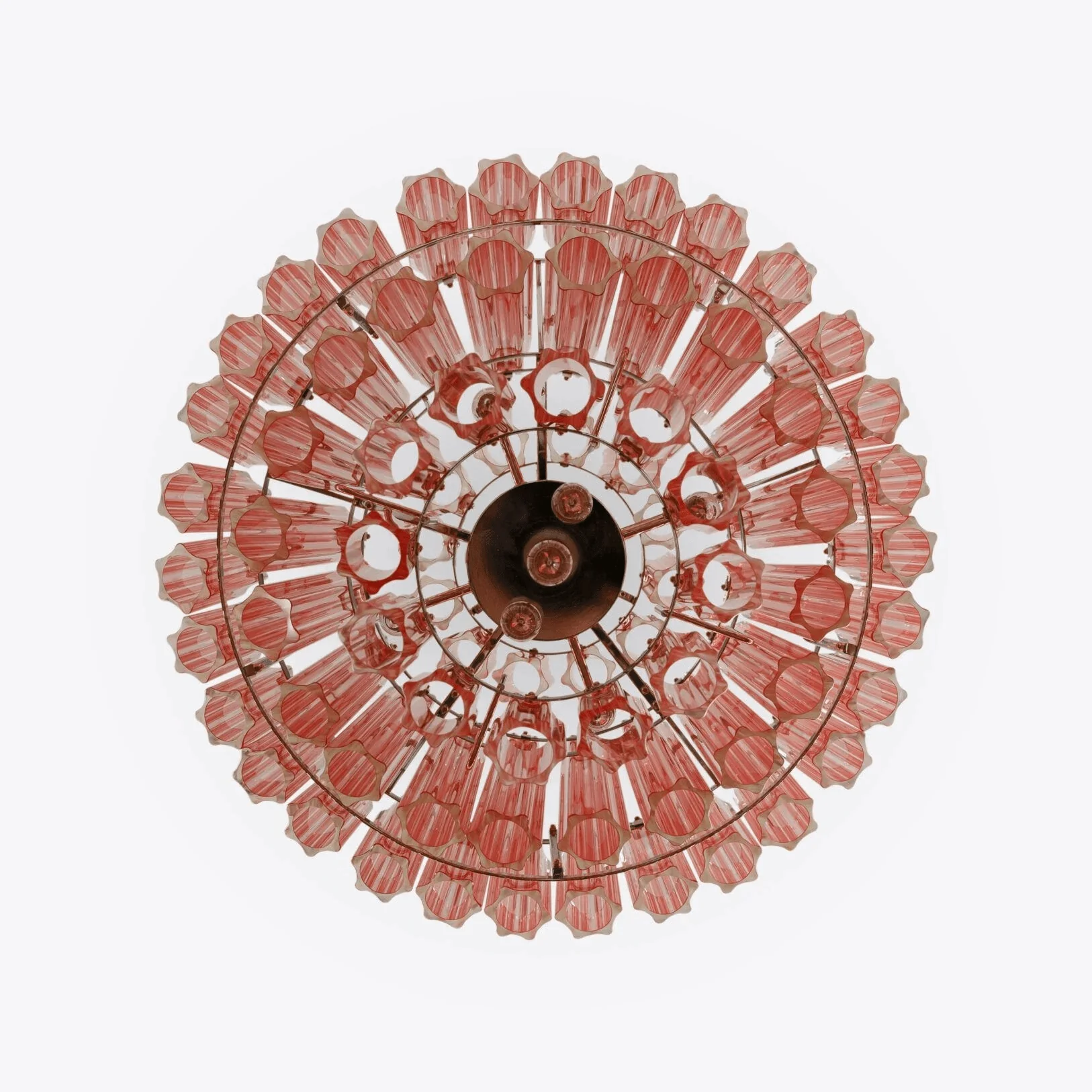Pink Palermo Murano Chandelier - Image 8