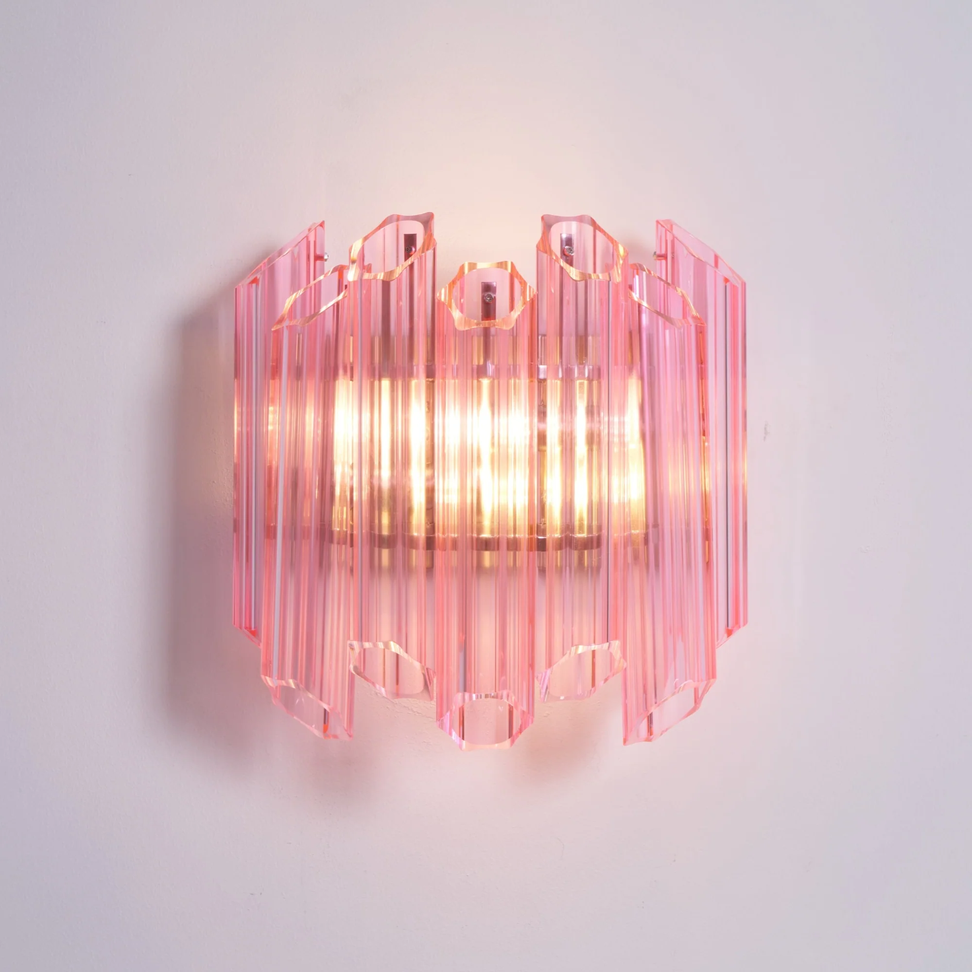 Pink Palermo Murano Wall Lamp - Image 13