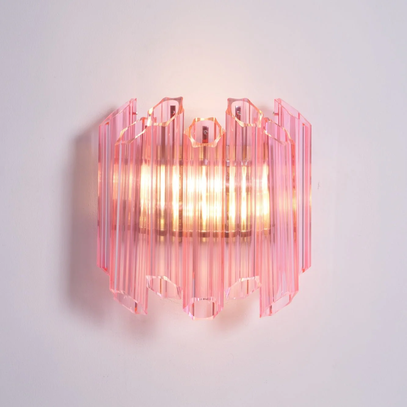 Pink Palermo Murano Wall Lamp - Image 14