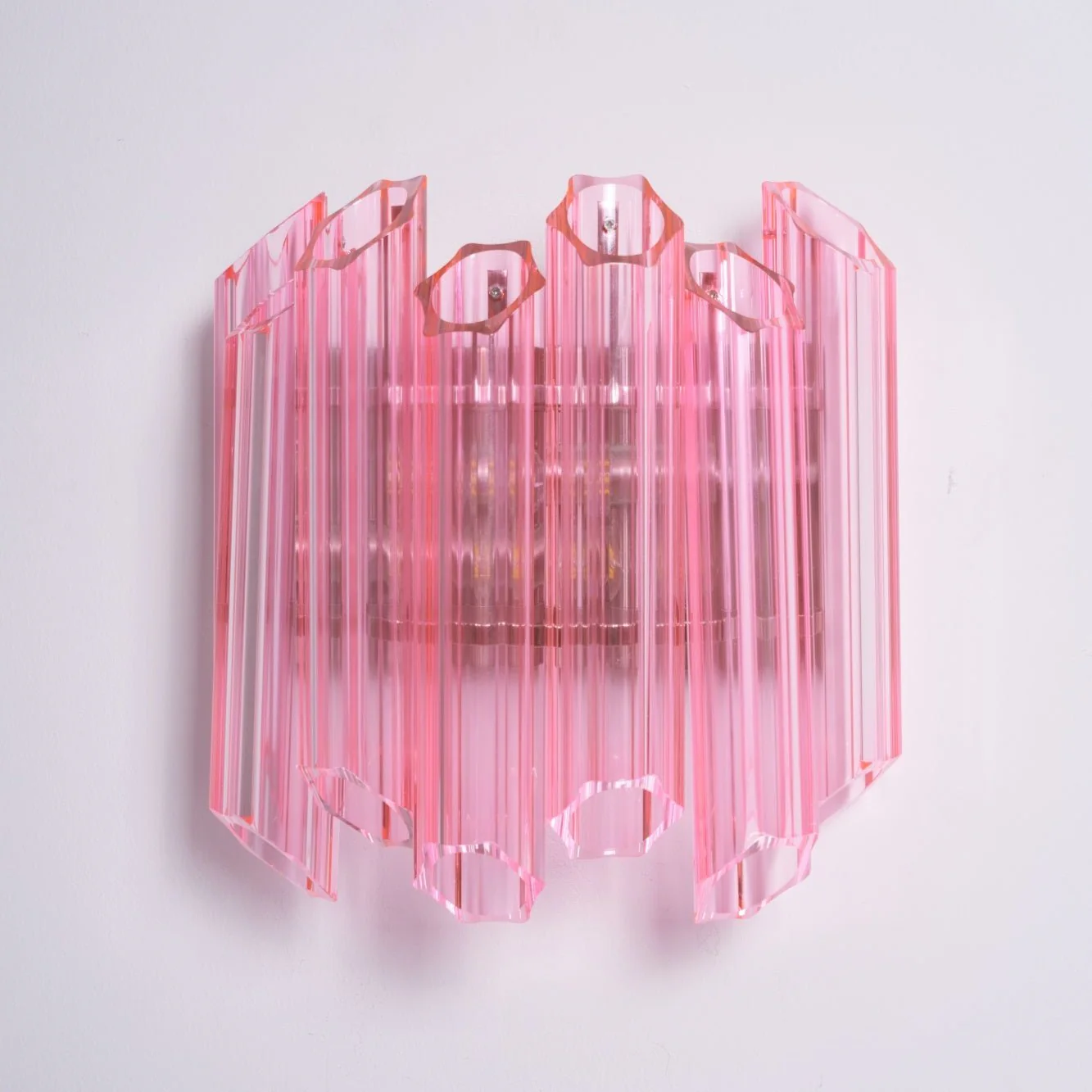 Pink Palermo Murano Wall Lamp - Image 17