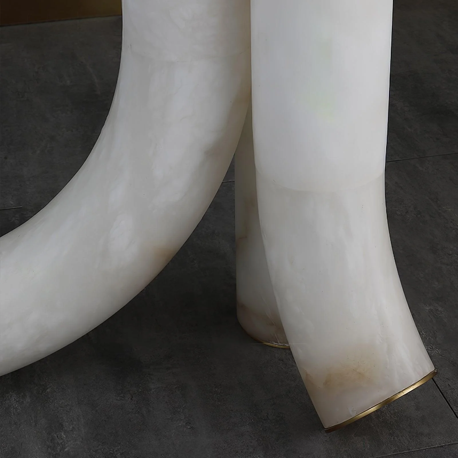 Piped Alabaster Floor Lamp - Image 25
