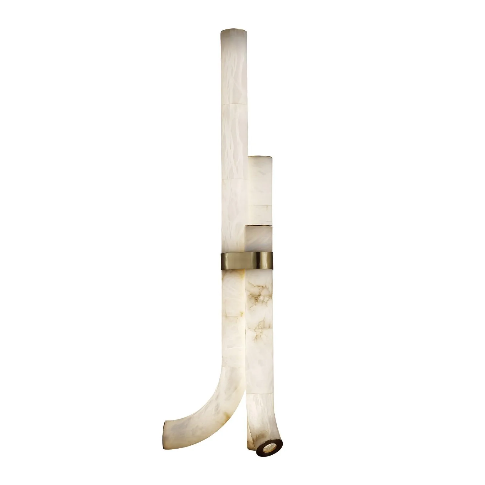 Piped Alabaster Floor Lamp - Image 32