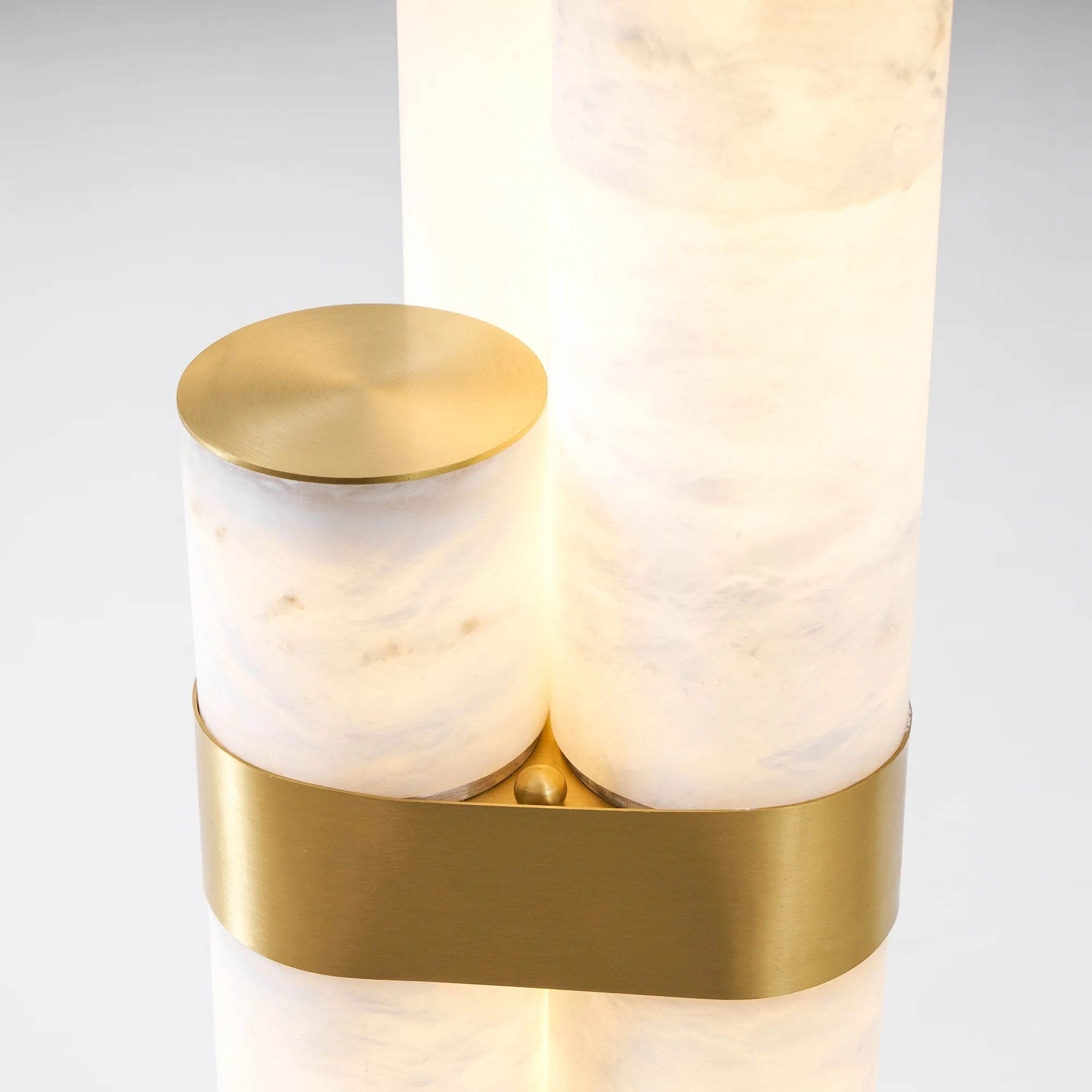 Piped Alabaster Floor Lamp - Image 60