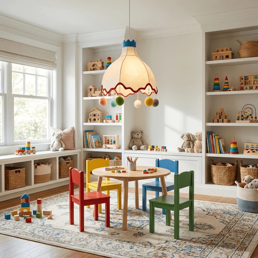Pippi Kids Fabric Pendant Light - Image 2