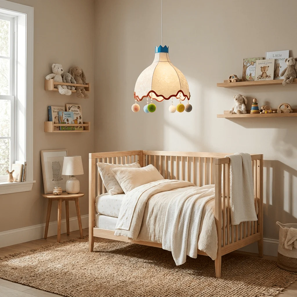 Pippi Kids Fabric Pendant Light - Image 4