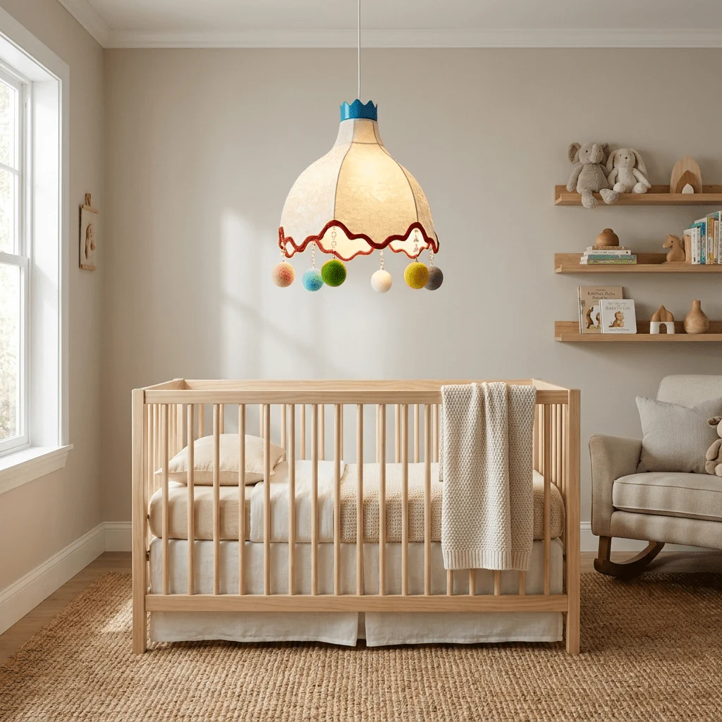 Pippi Kids Fabric Pendant Light - Image 7