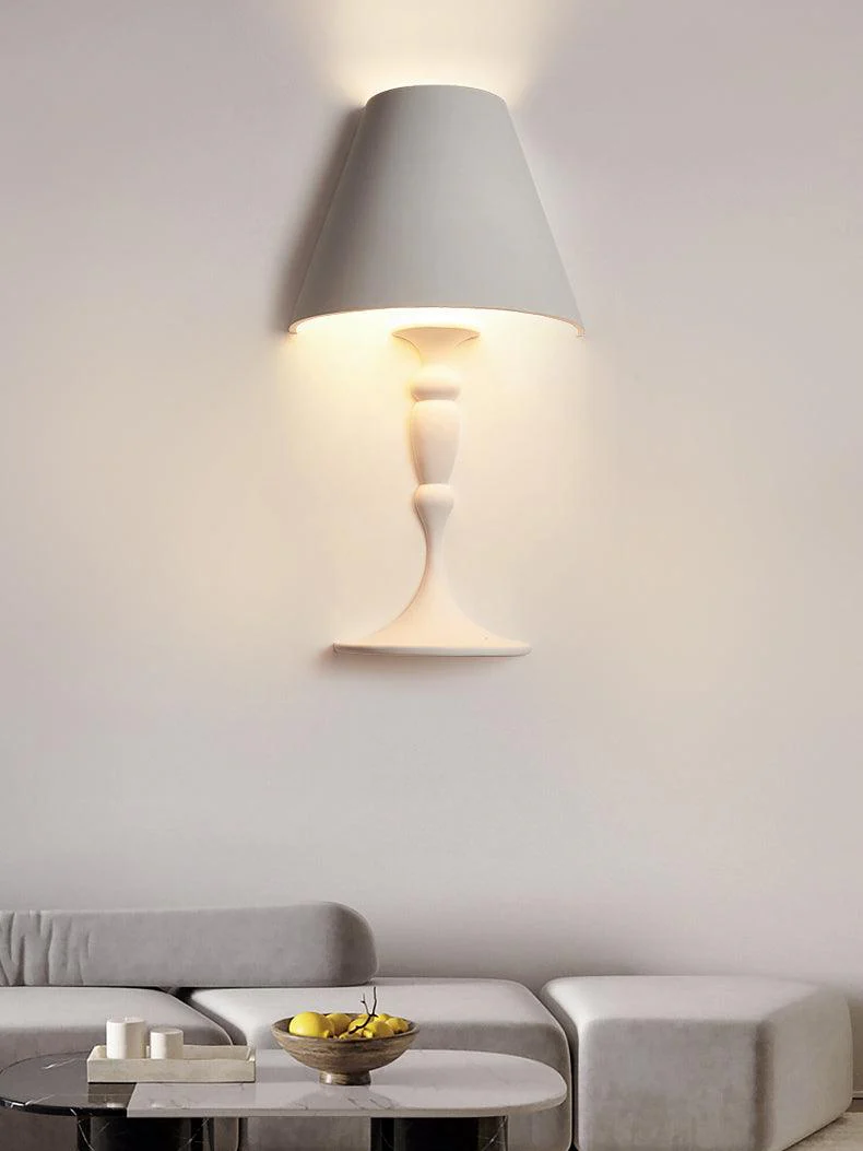 Plaster Picture Wall Lamp - Image 11