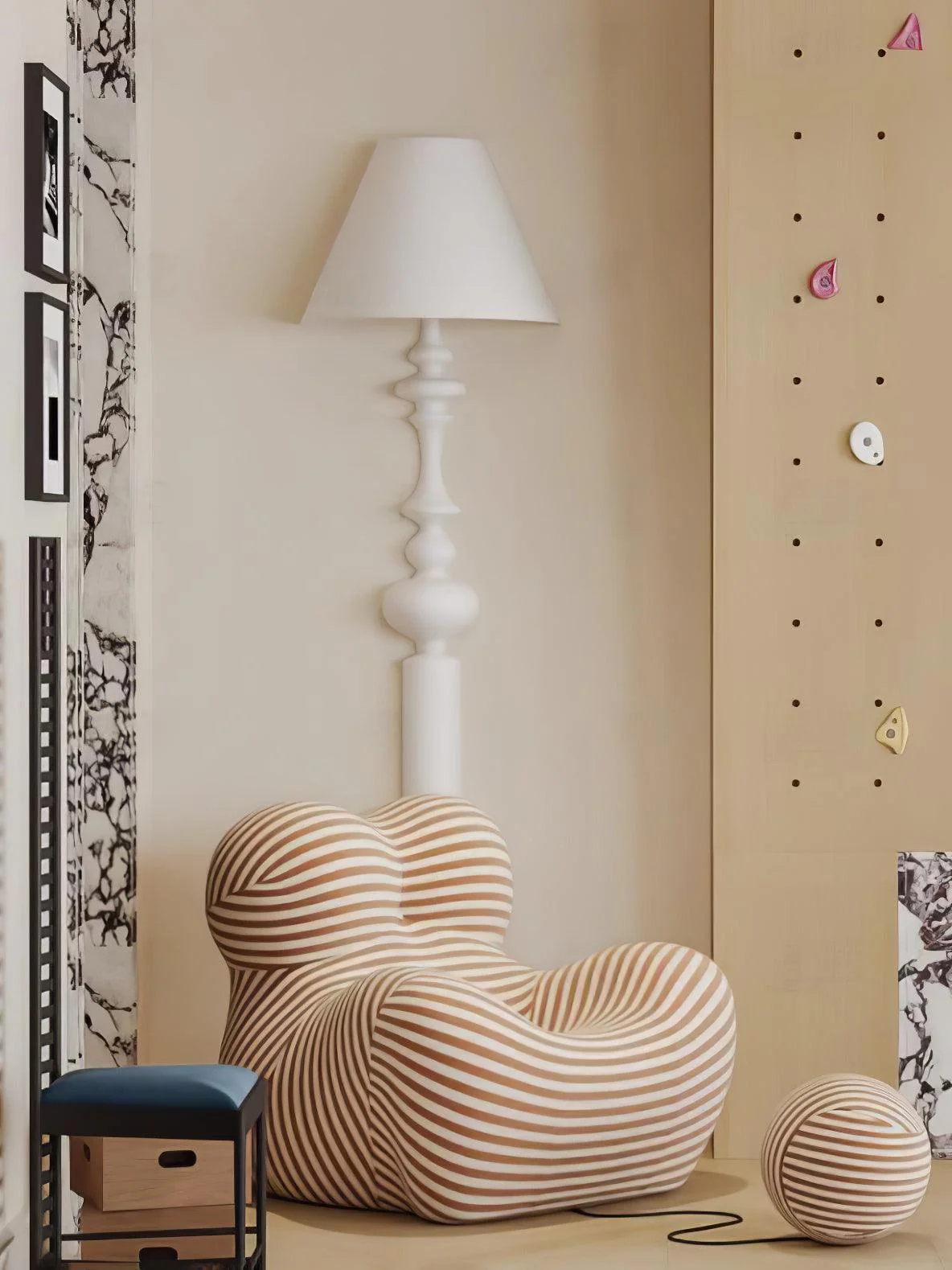 Plaster Picture Wall Lamp - Image 24