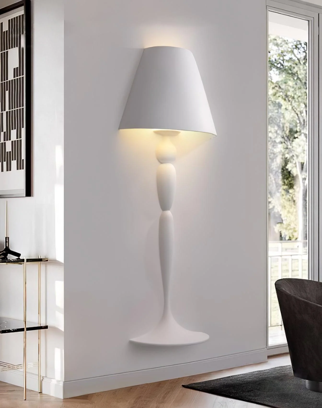 Plaster Picture Wall Lamp - Image 31