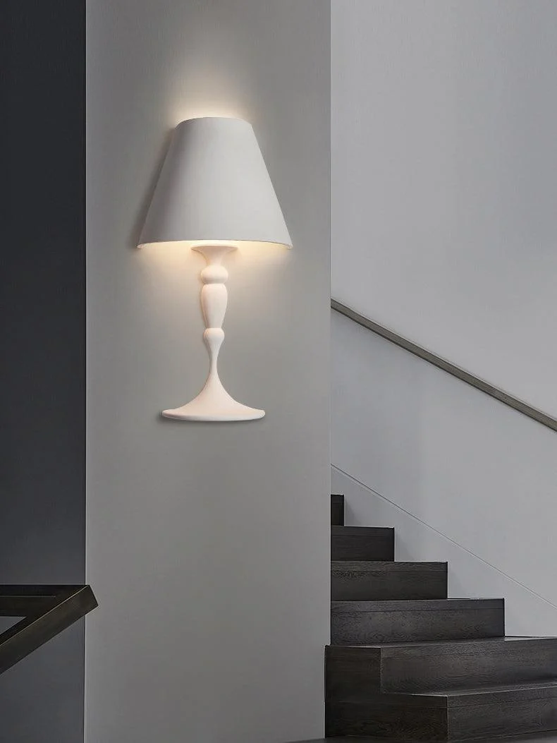 Plaster Picture Wall Lamp - Image 9