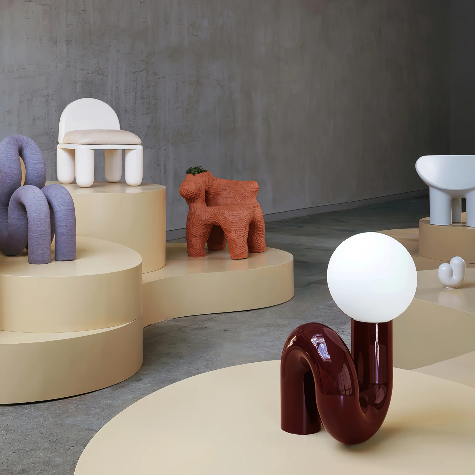 Playful N Shape Table Lamp - Image 50