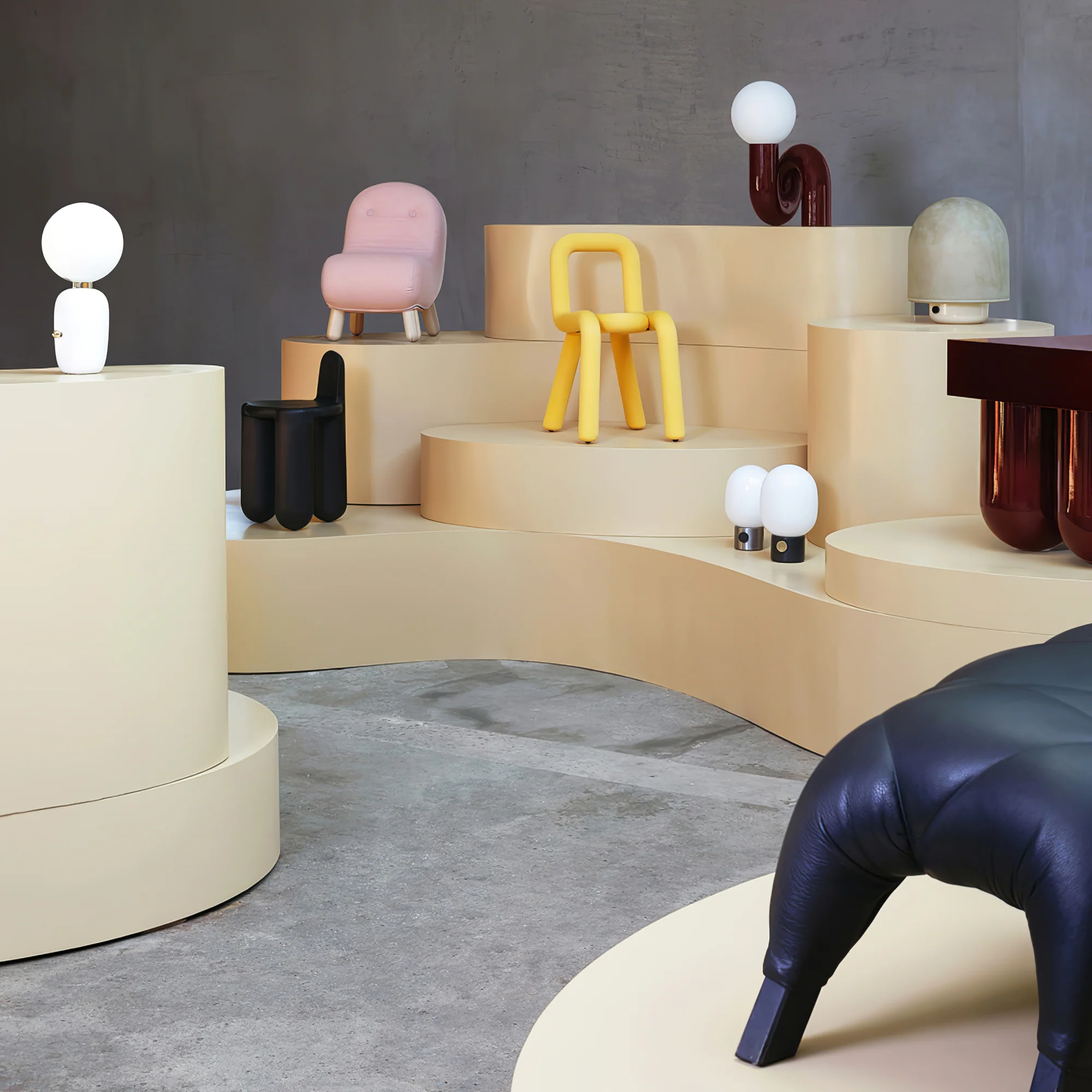 Playful N Shape Table Lamp - Image 55