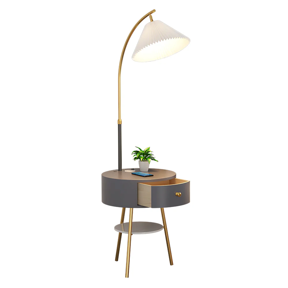 Pleated Arc Floor Light - Image 41