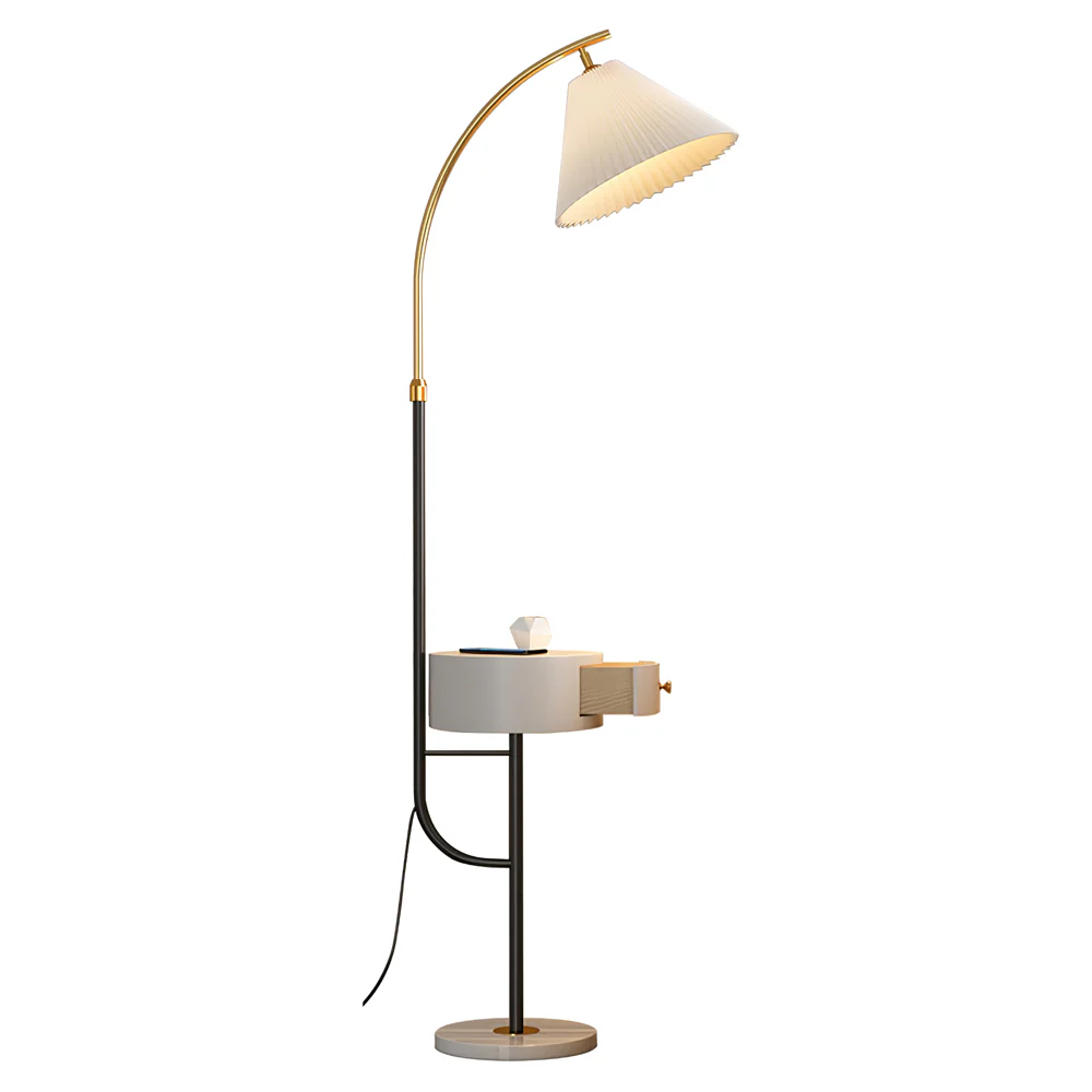 Pleated Arc Floor Light - Image 42