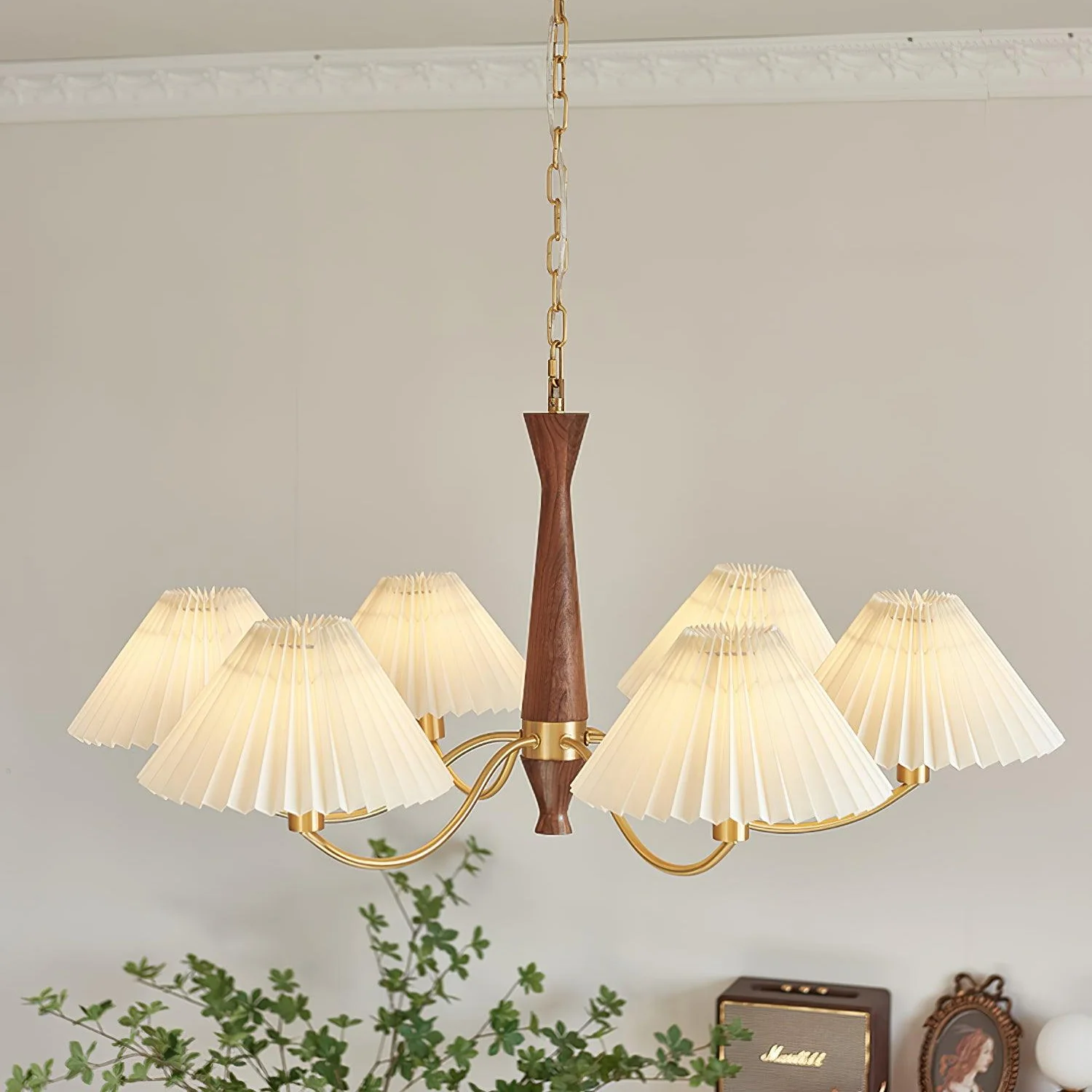 Pleated Chandelier - Image 17