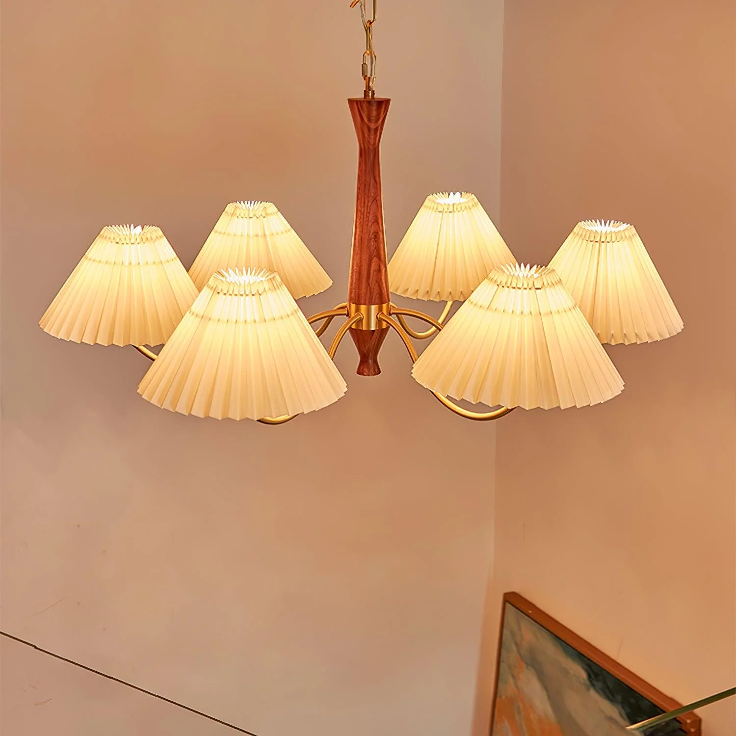 Pleated Chandelier - Image 19