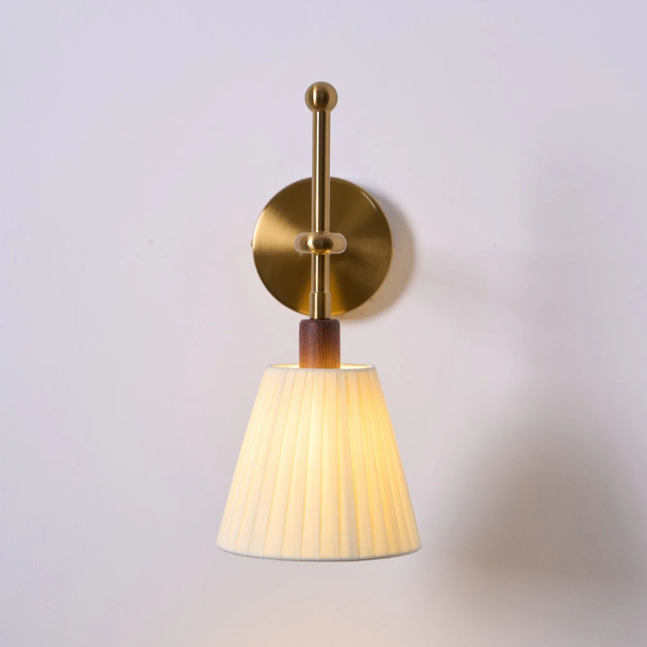 Pleated Fabric Wall Lamp - Image 21